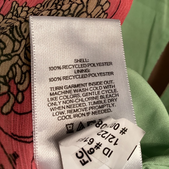 Express Floral Long Sleeve Faux Wrap Romper - Picture 8 of 8